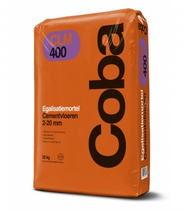 Coba CLM400 Egalisatiemortel 2-30mm 25kg-0